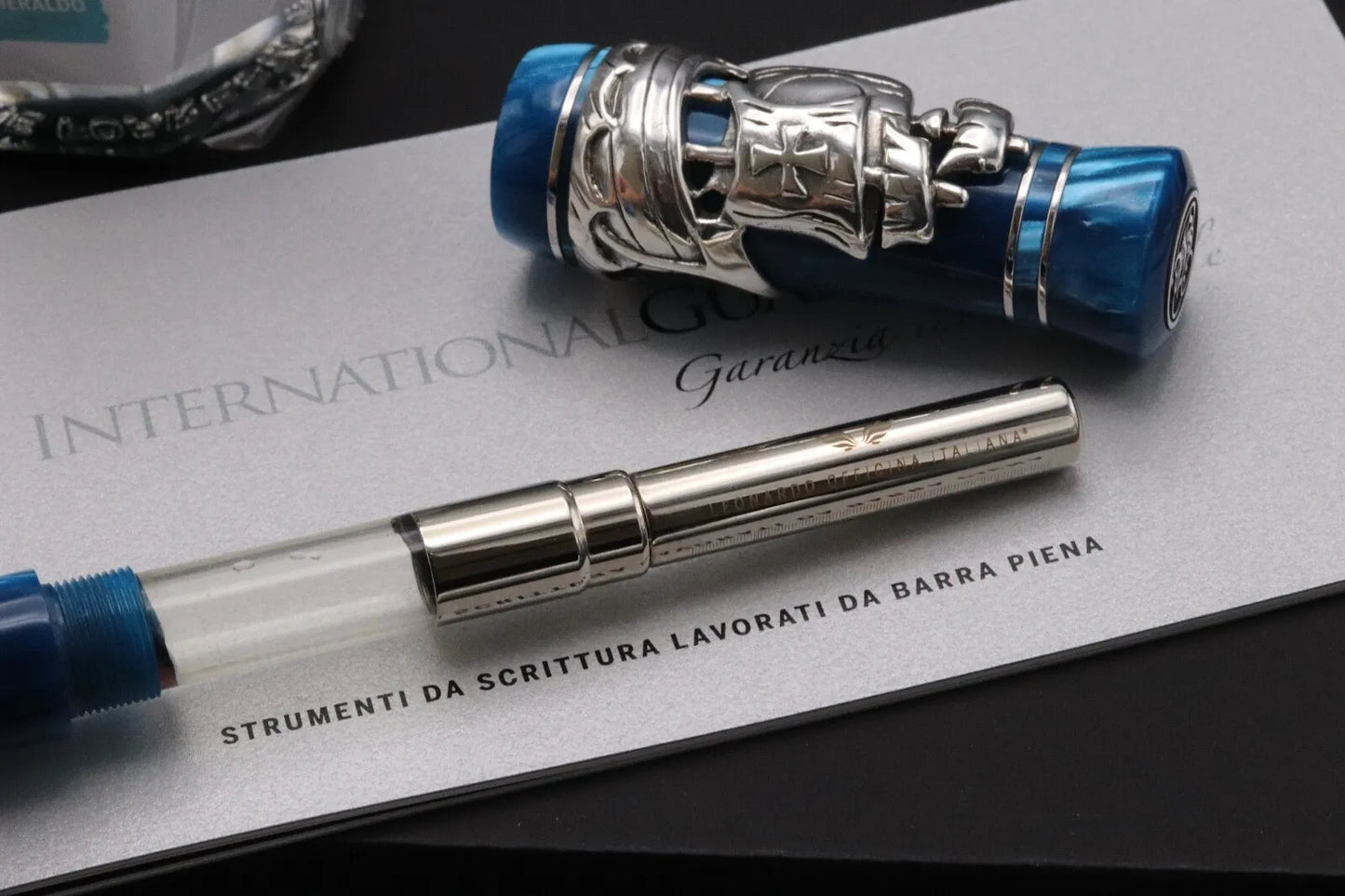 Leonardo Vasco de Gama Mediterranean Celluloid LE4 Fountain Pen image 6