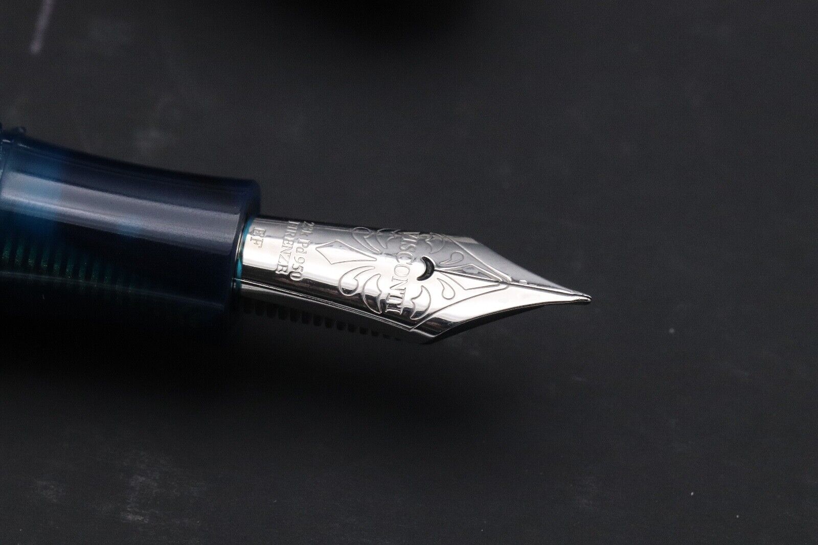Visconti Homo Sapiens Crystal Swirl LE Fountain Pen – 23k Extra Fine image 2