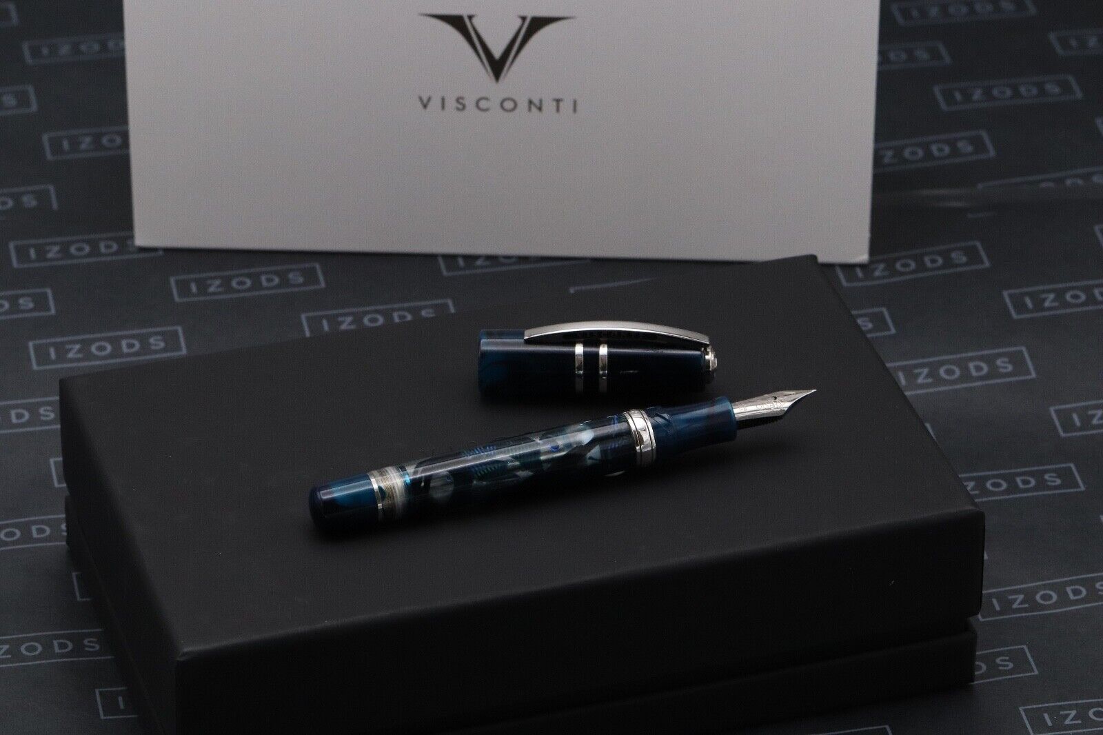 Visconti Homo Sapiens Crystal Swirl LE Fountain Pen - 23k Extra Fine image 0
