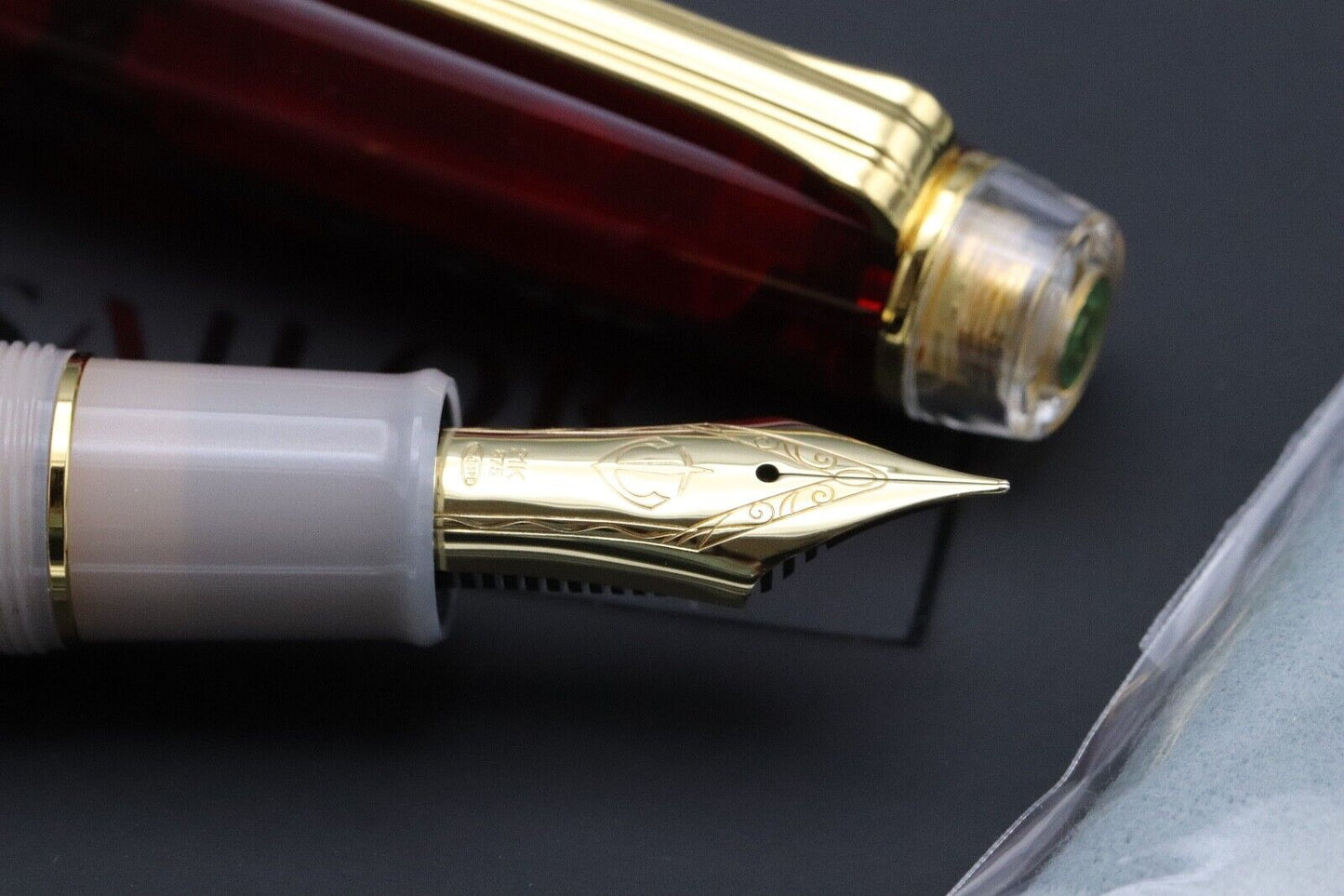 Sailor King of Pen Tea Time Moroccan Mint Tea Kissan Fountain Pen - INKED ONCE image 2