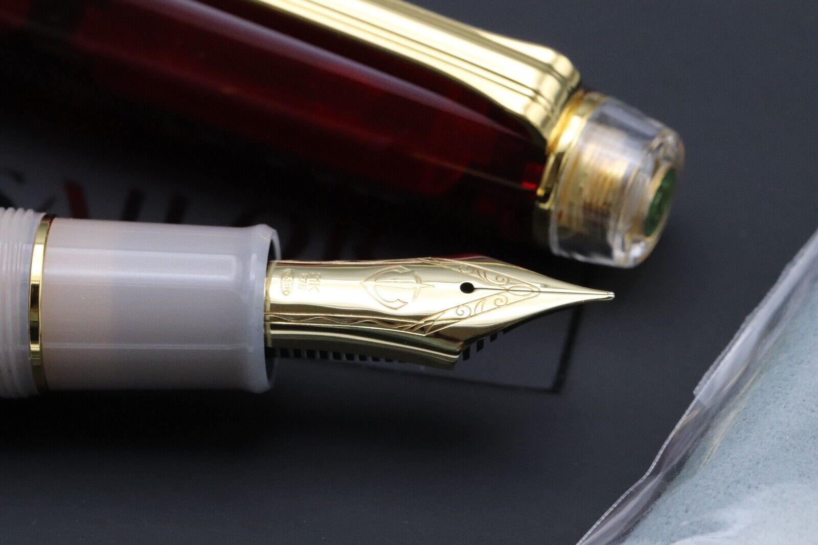 Sailor King of Pen Tea Time Moroccan Mint Tea Kissan Fountain Pen - INKED ONCE image 2
