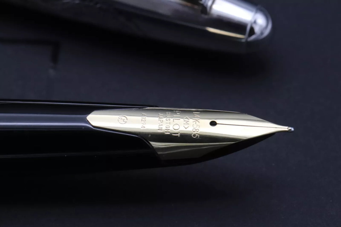 Pilot Sterling Silver Dragon Fountain Pen - 1994 image 5