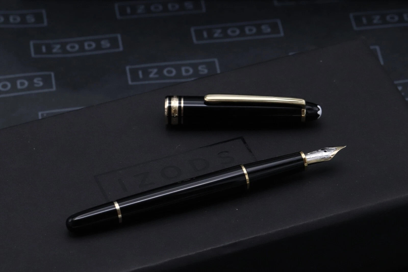 Montblanc Meisterstuck 144 Classique Gold Coated Fountain Pen - EF Nib image 6