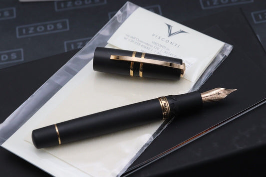 Visconti Homo Sapiens Bronze Age Fountain Pen - 18k Broad - UNUSED image 1