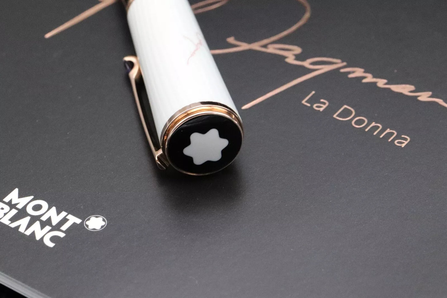 Montblanc La Donna Ingrid Bergman Fountain Pen - Serviced by MB September 2024 image 6