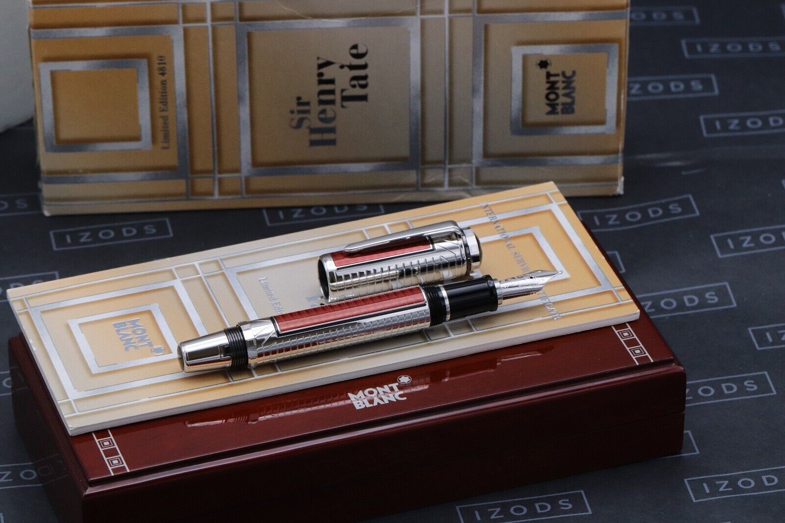 Montblanc Patron of Art 4810 Sir Henry Tate Fountain Pen - UNUSED image 0
