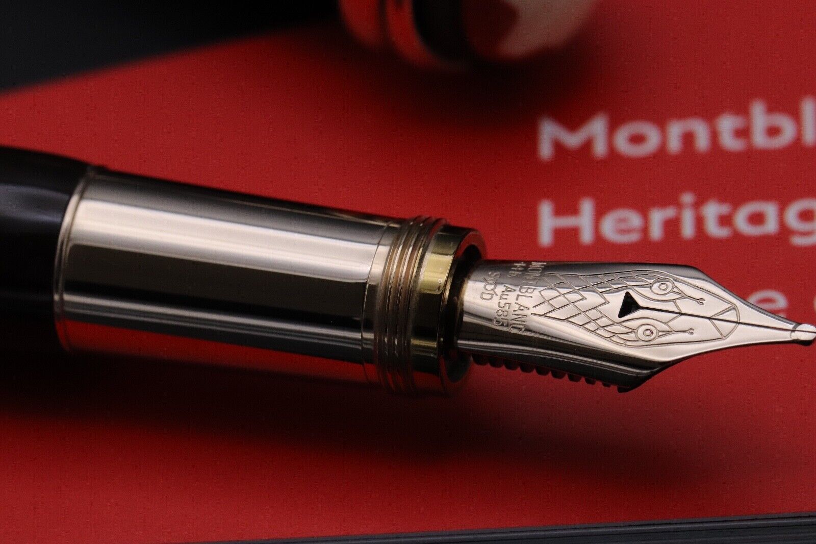 Montblanc Heritage Rouge et Noir Tropic Brown Special Edition Fountain Pen image 3