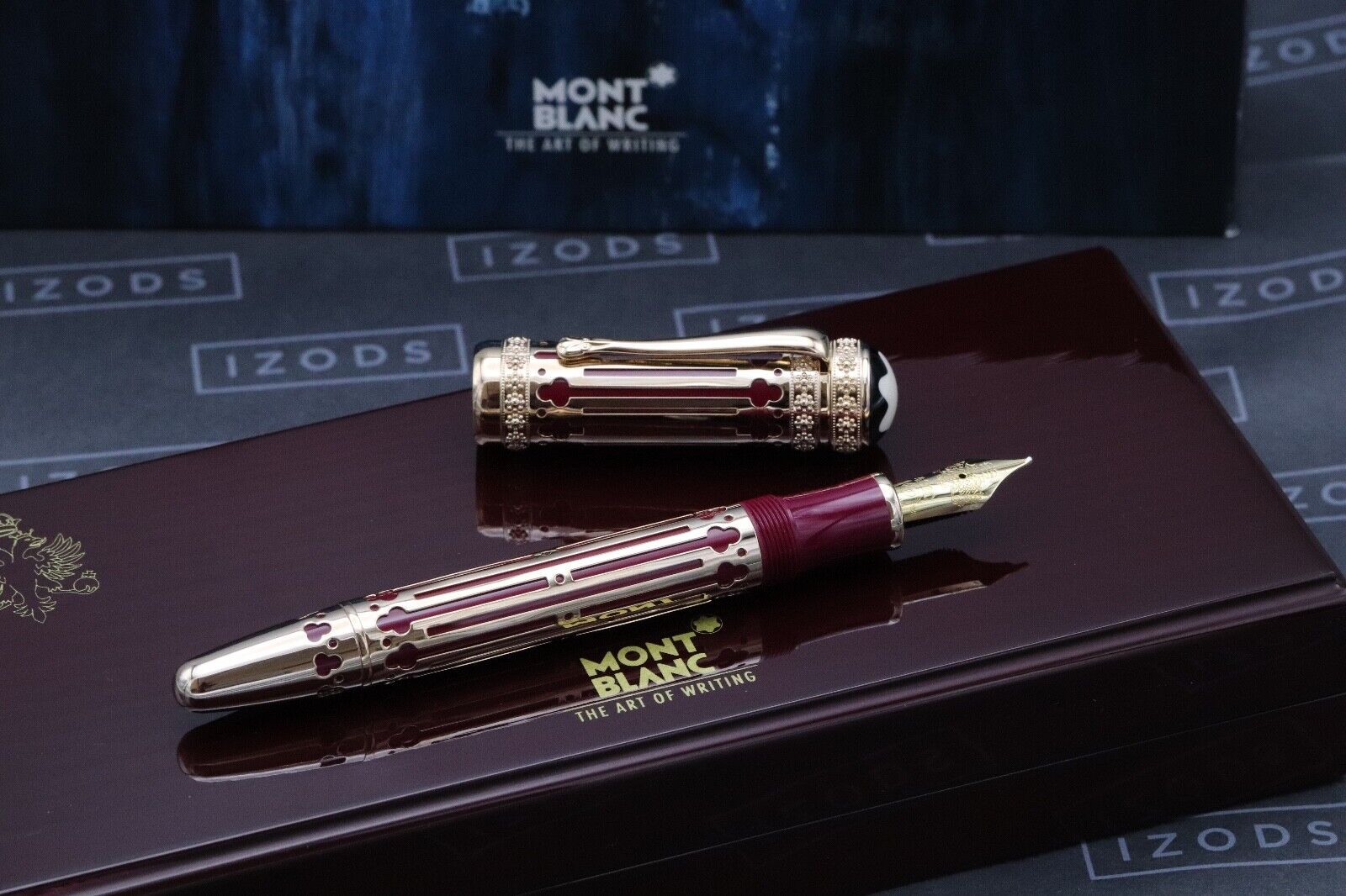 Montblanc Patron Of Art Catherine The Great 4810 Fountain Pen – DIPPED image 1
