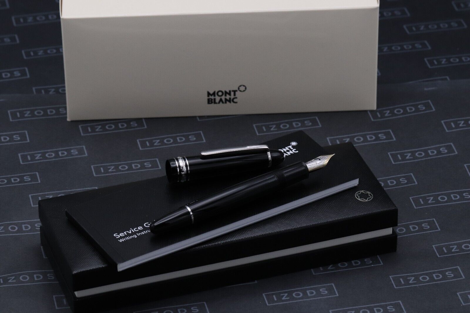 Montblanc Meisterstuck 146 LeGrand Platinum-Coated Fountain Pen - EF - DIPPED image 0