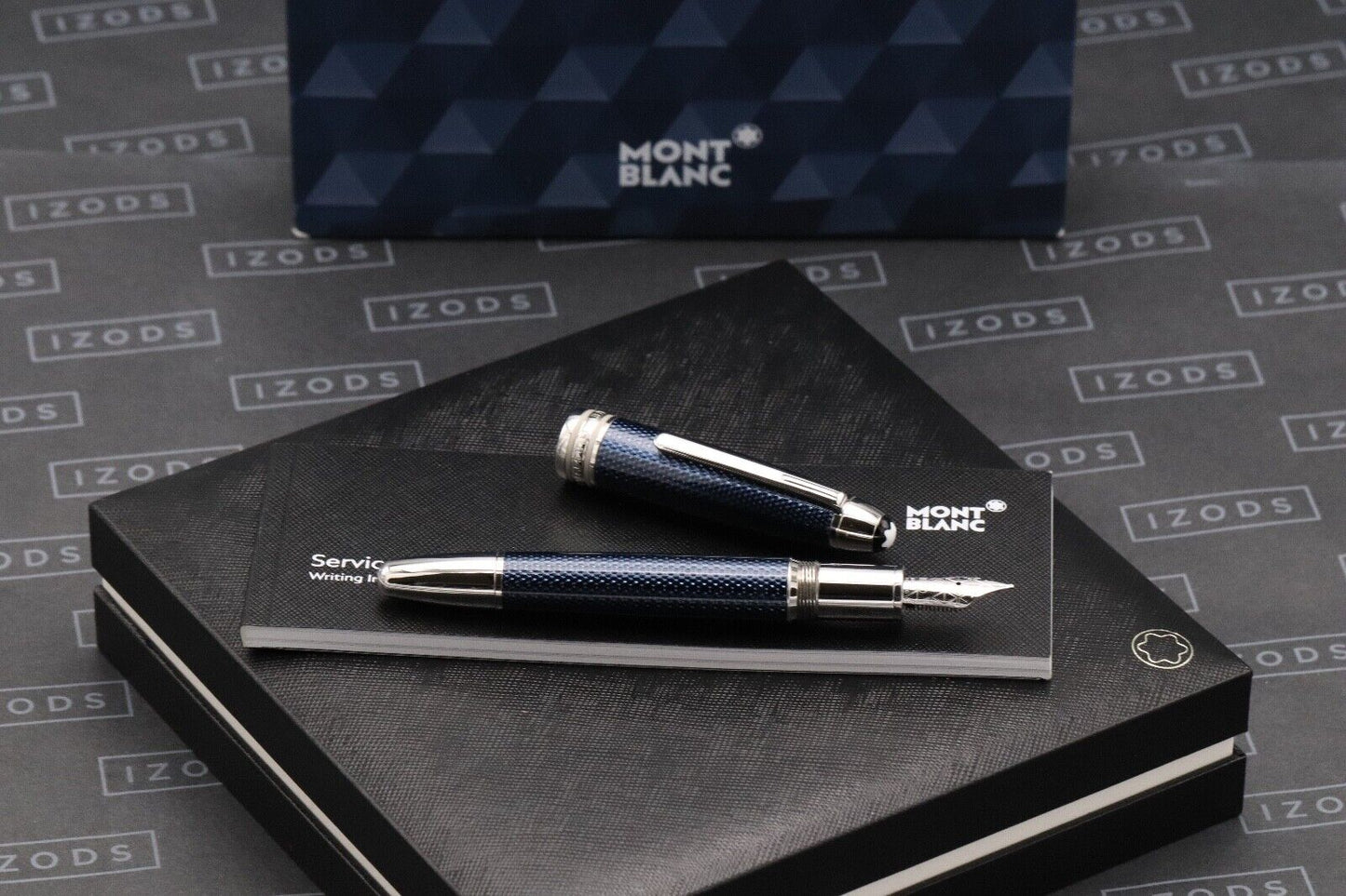 Montblanc Meisterstück LeGrand Blue Hour Fountain Pen image 0