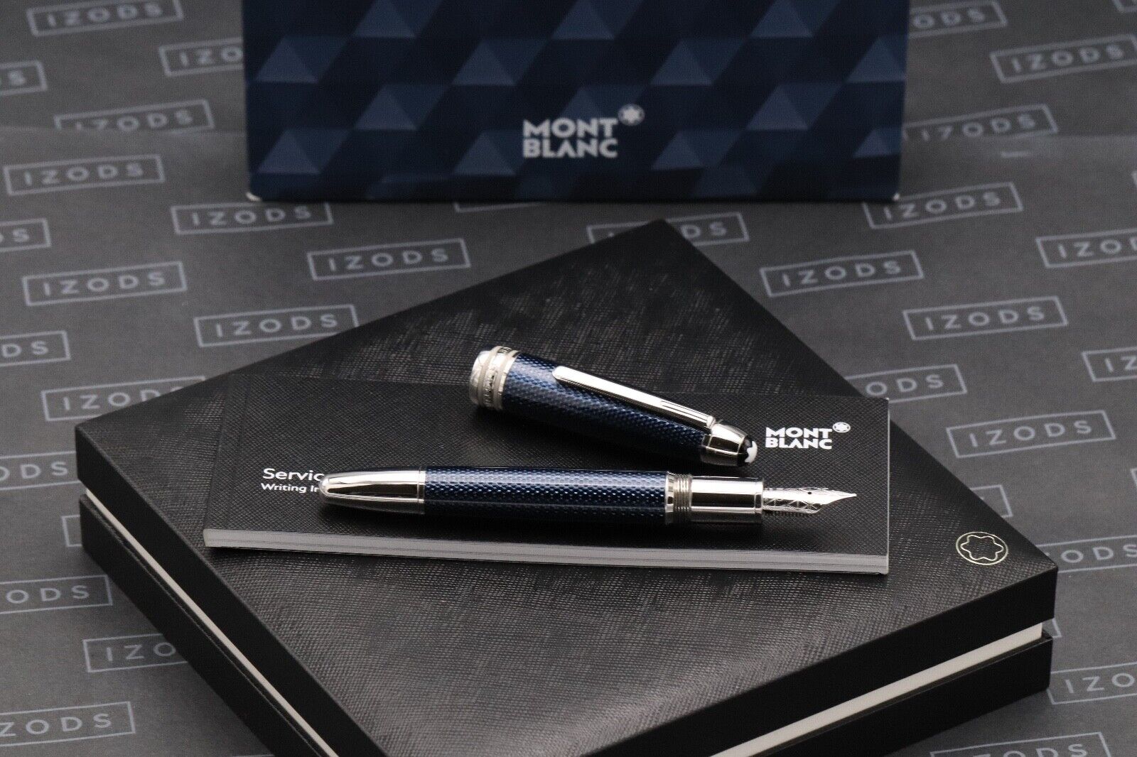 Montblanc Meisterstück LeGrand Blue Hour Fountain Pen image 0