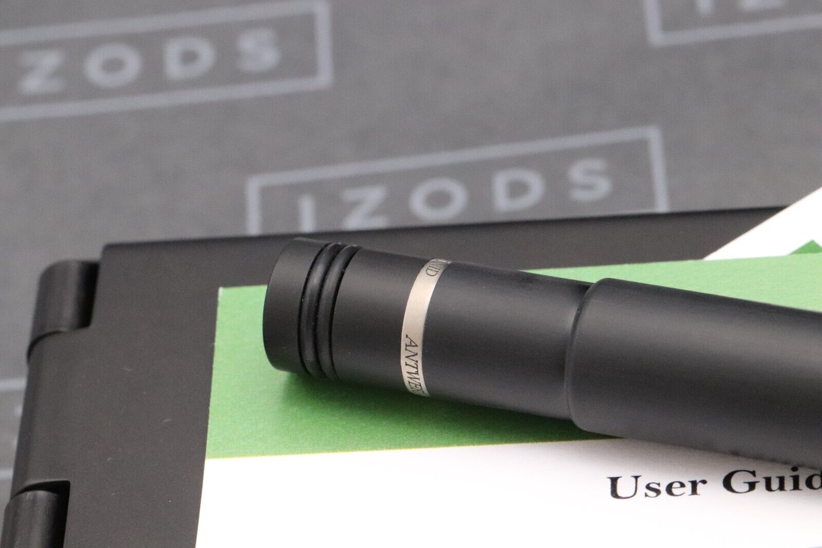 Conid Bulkfiller Regular Delrin Titanium Fountain Pen - #6 Black Ti EF Nib image 4