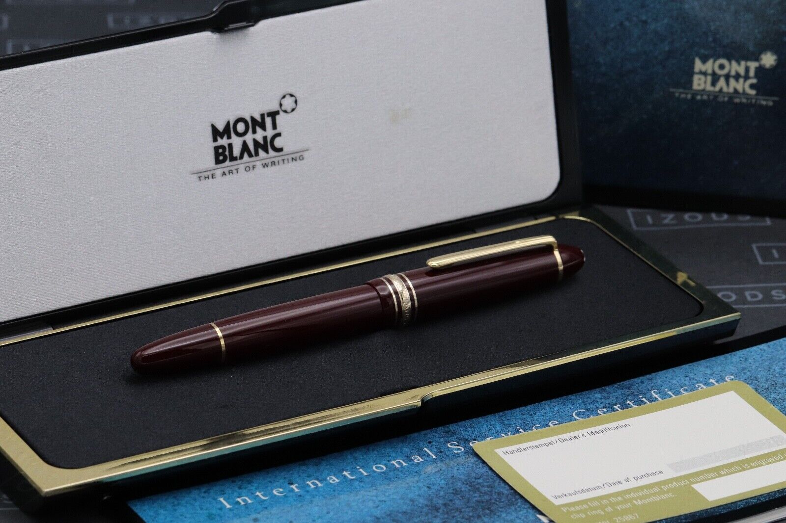 Montblanc Meisterstuck 146 LeGrand Bordeaux Fountain Pen - UNUSED - 1991-92 image 7
