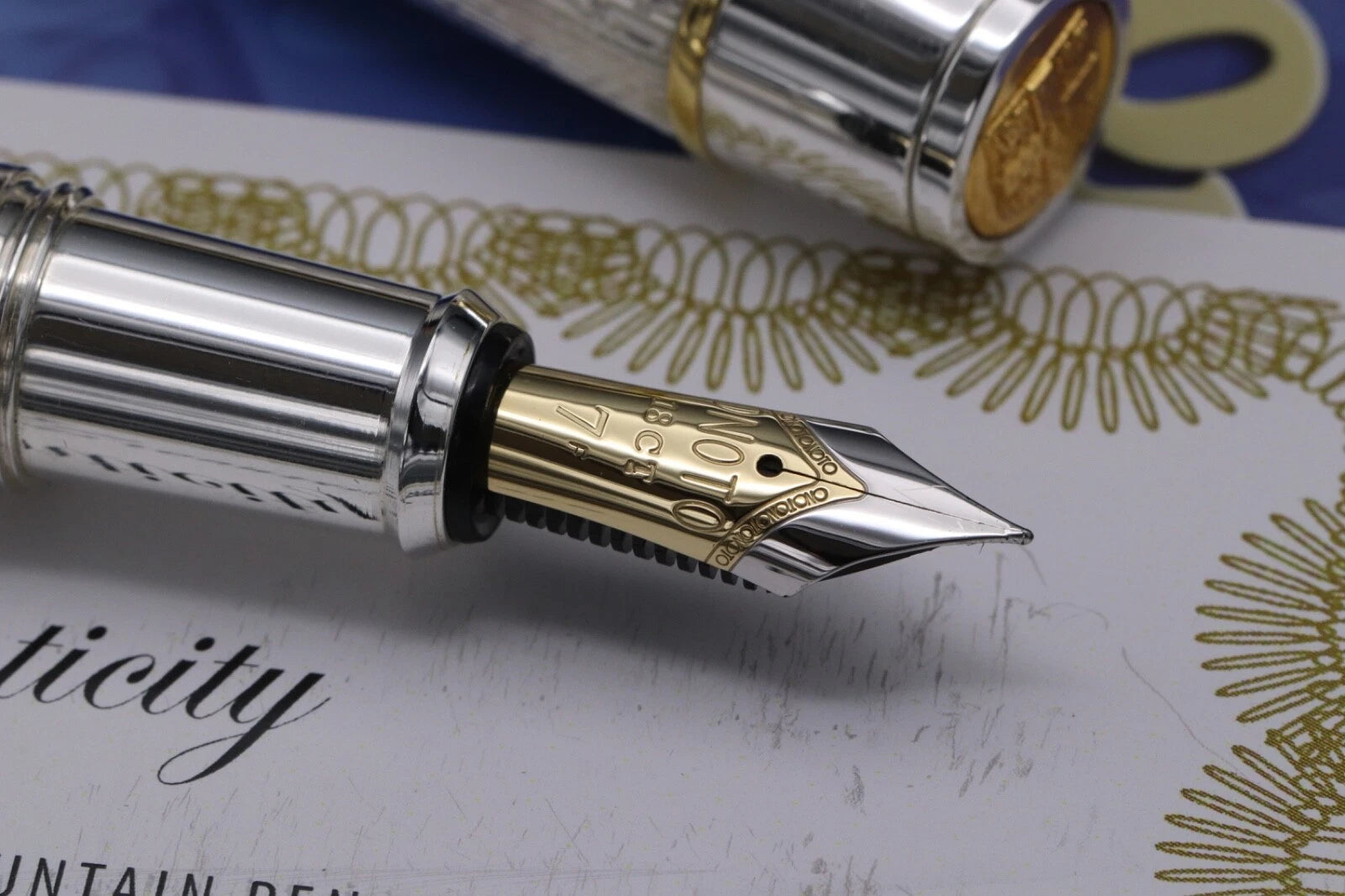 Onoto University of Cambridge Silver Prototype Limited Edition Fountain Pen image 2