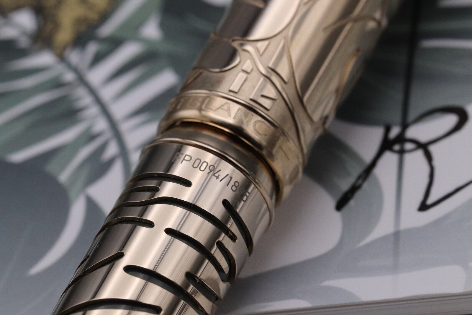 Montblanc Writers Edition Rudyard Kipling 1895 Tribute to 'IF' Fountain Pen image 5