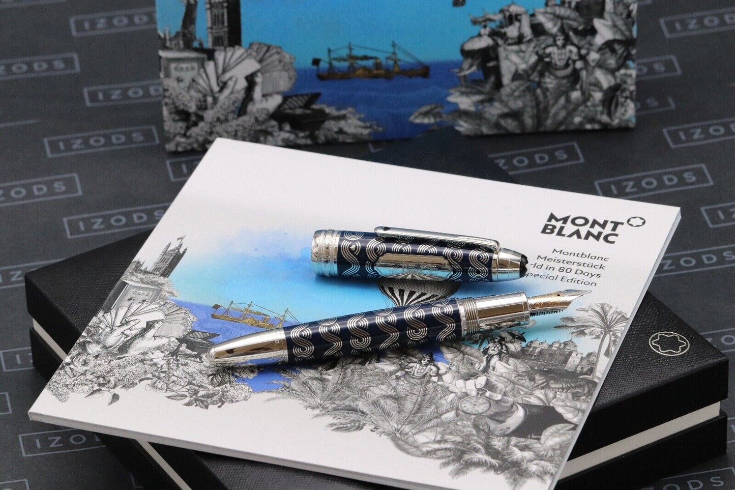 Montblanc LeGrand Around the World in 80 Days LeGrand Solitaire Fountain Pen image 0