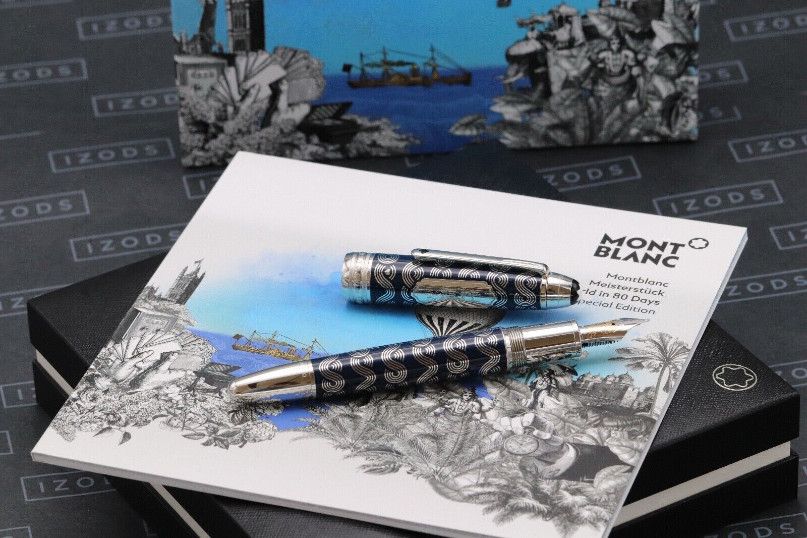 Montblanc LeGrand Around the World in 80 Days LeGrand Solitaire Fountain Pen image 0
