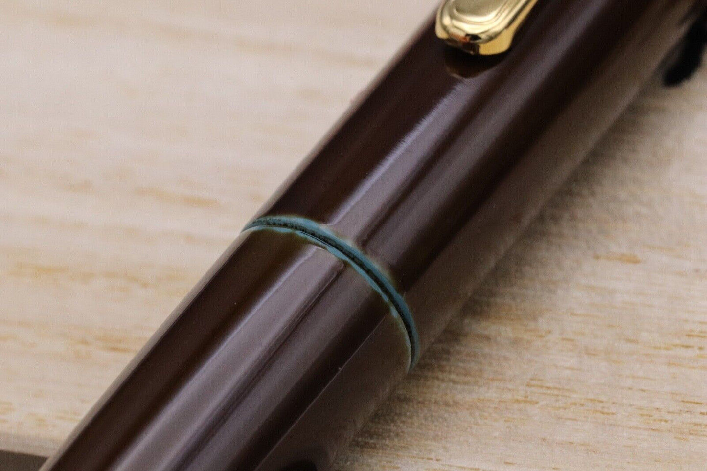 Nakaya Portable Writer Heki-Tamenuri Fountain Pen - Extra Fine Nib - UNUSED image 4