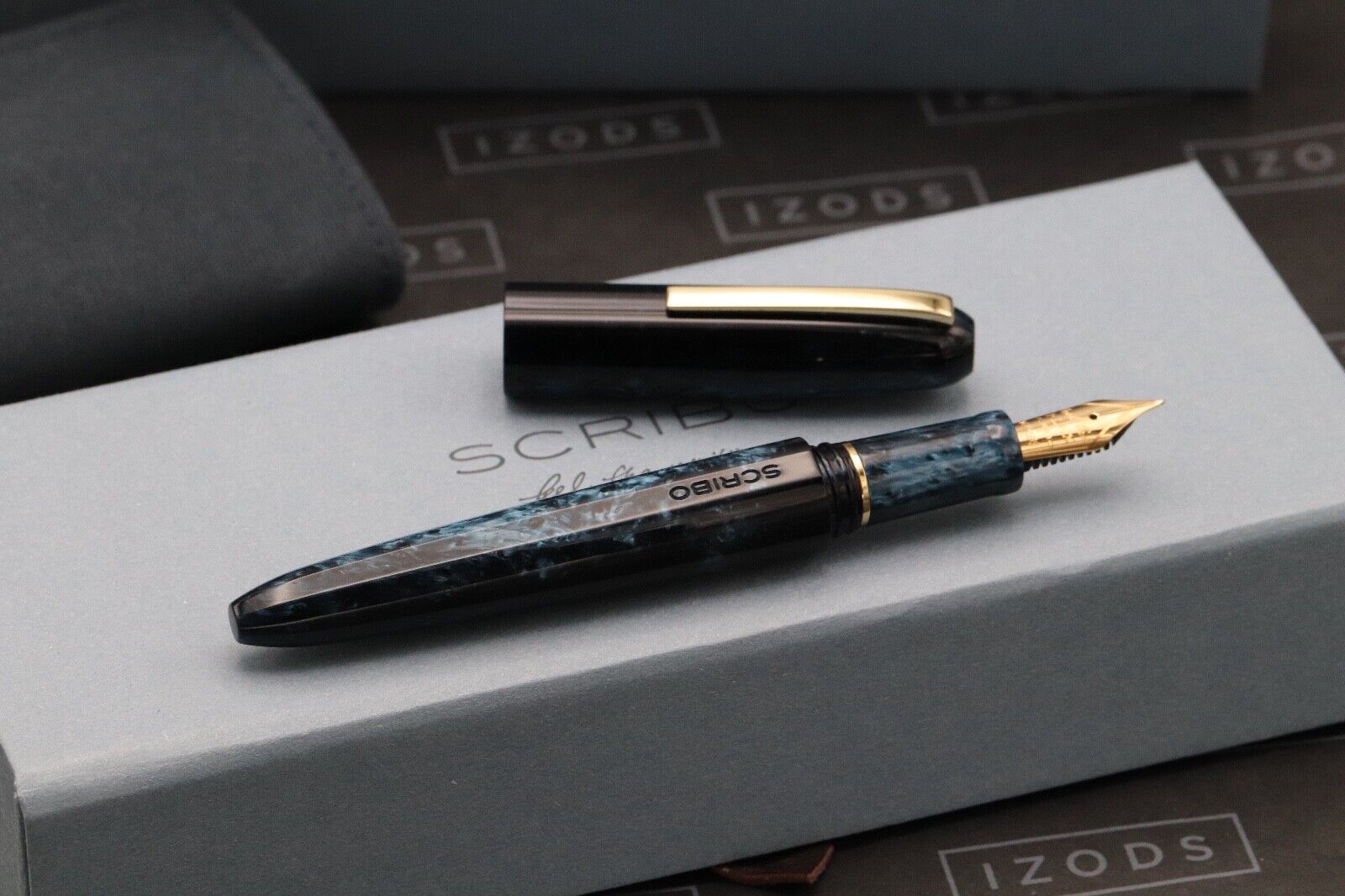 Scribo Piuma Agata Fountain Pen - EF Flex Nib image 1