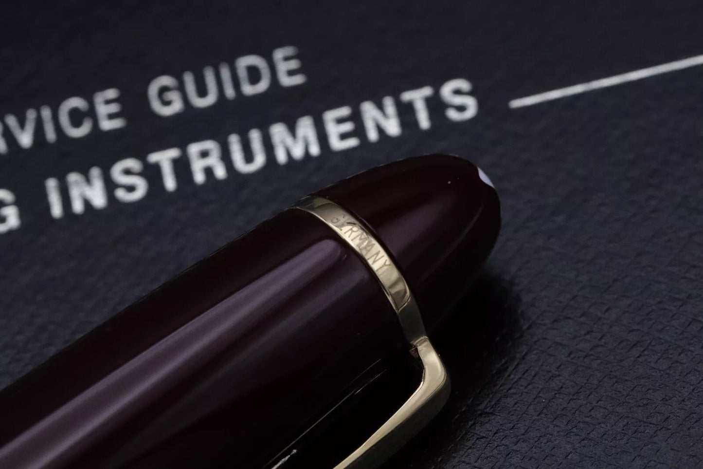 Montblanc Meisterstuck 146 LeGrand Bordeaux Fountain Pen - UNUSED - 1991-92 image 6