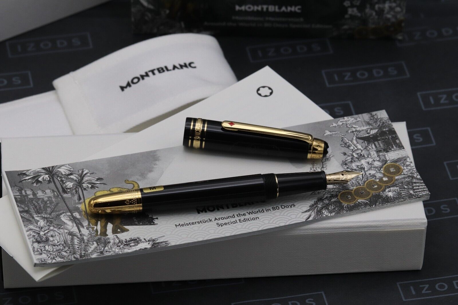 Montblanc Meisterstuck Classique Around The World in 80 Days Fountain Pen UNUSED image 1