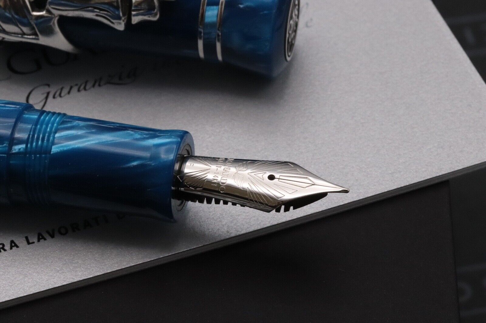 Leonardo Vasco de Gama Mediterranean Celluloid LE4 Fountain Pen image 2