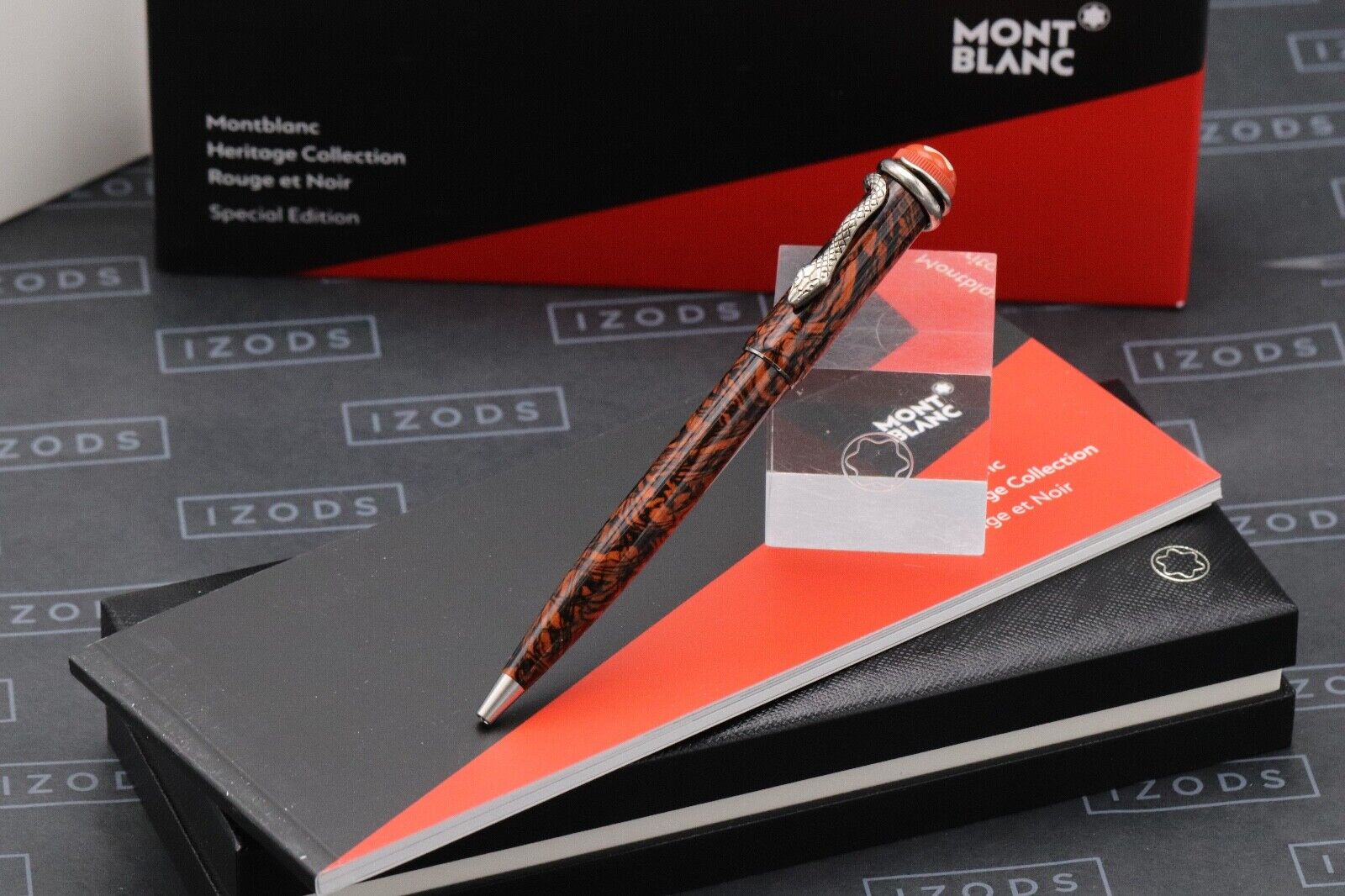 Montblanc Heritage Serpent Marble Ballpoint Pen - UNUSED image 0