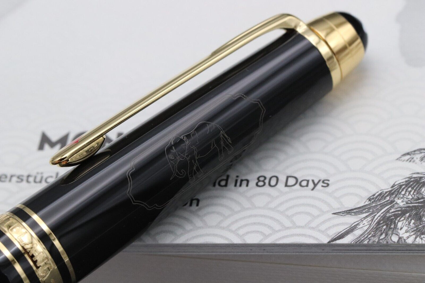 Montblanc Meisterstuck Classique Around The World in 80 Days Fountain Pen UNUSED image 6
