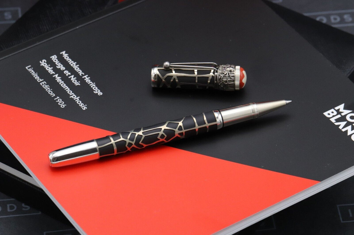 Montblanc Heritage Rouge et Noir Metamorphosis LE1906 Rollerball Pen - UNUSED image 1