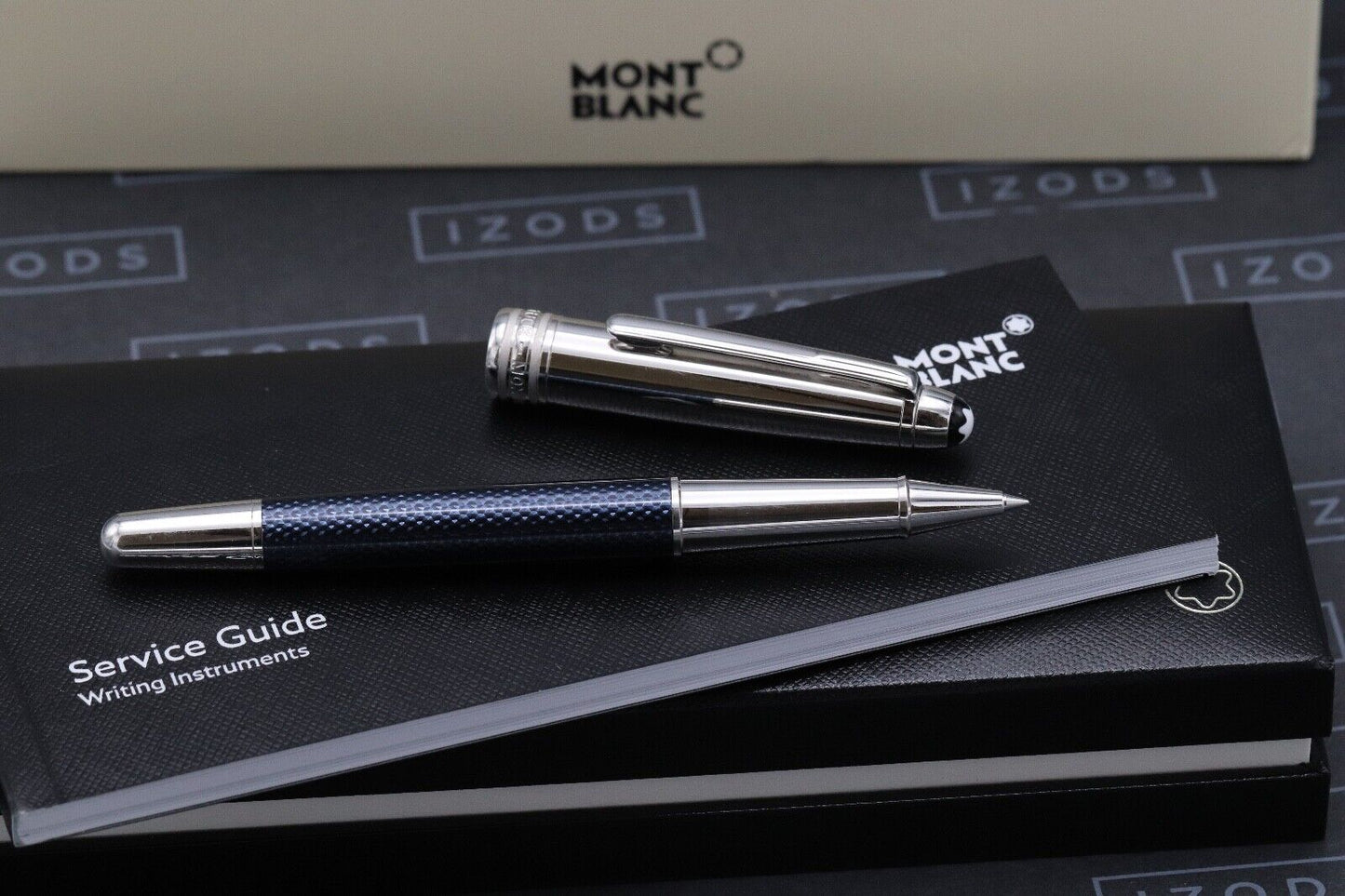 Montblanc Meisterstück Classique Blue Hour Doue Rollerball Pen image 1