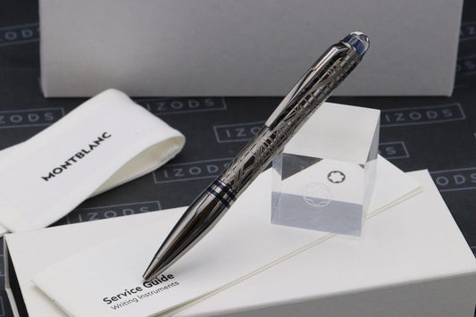 Montblanc Starwalker SpaceBlue Metal Ballpoint Pen - UNUSED image 1