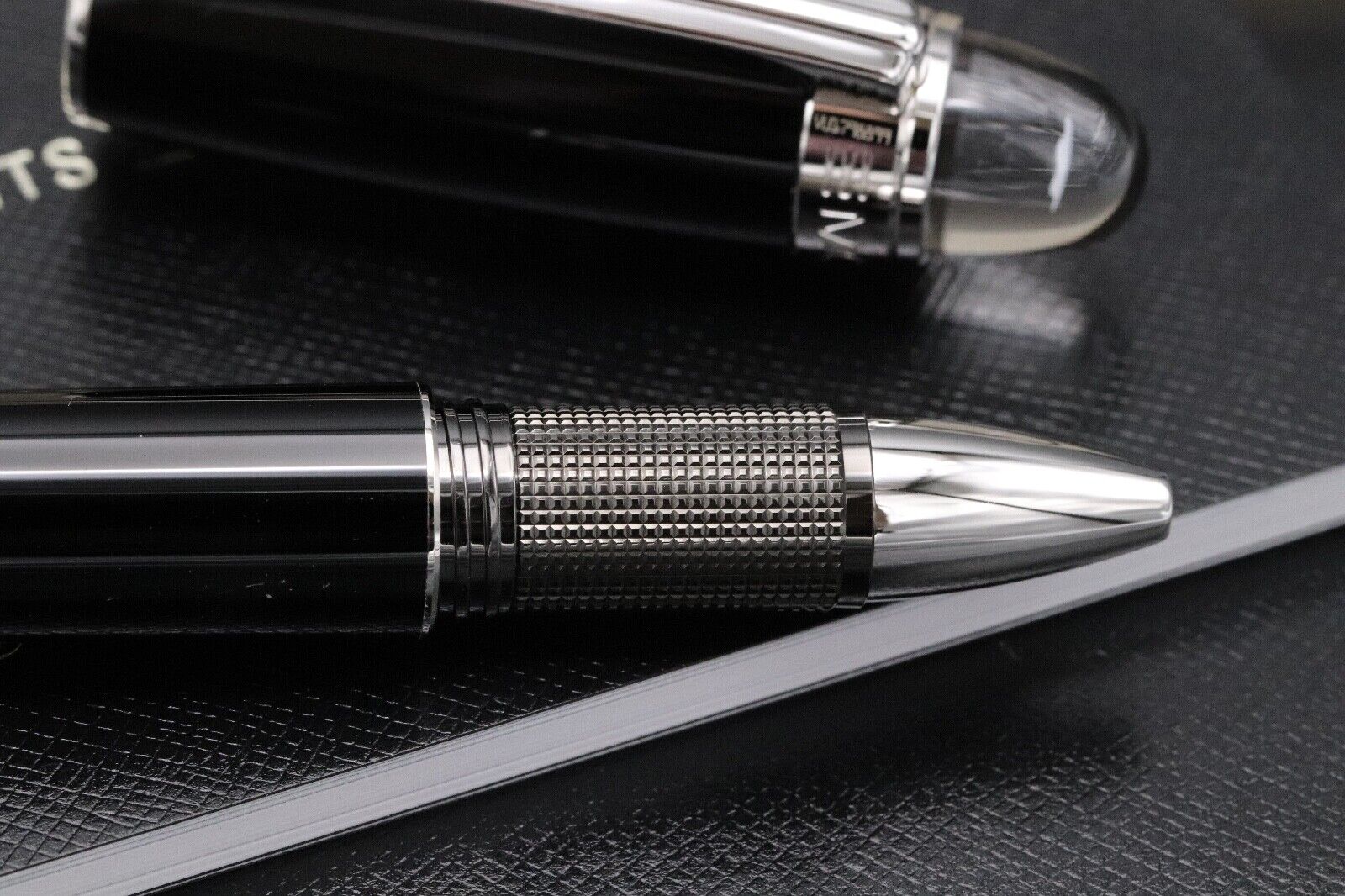 Montblanc Starwalker Platinum Resin Rollerball / Fineliner Pen - UNUSED image 2
