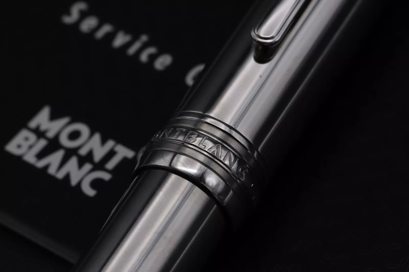 Montblanc Meisterstuck 146 LeGrand Steel Fountain Pen image 5