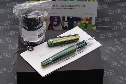 Leonardo Momento Zero Grande 2.0 Baobab Fountain Pen - 14k Stub Nib - INKED ONCE image 0