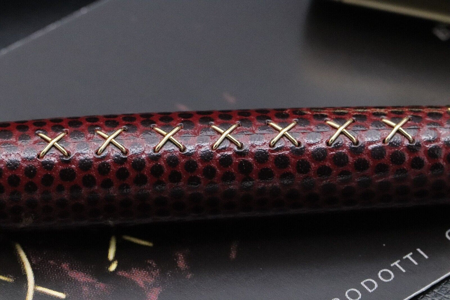 Montblanc Boheme Jewels Rhodolite Leather Rollerball / Fineliner Pen image 3