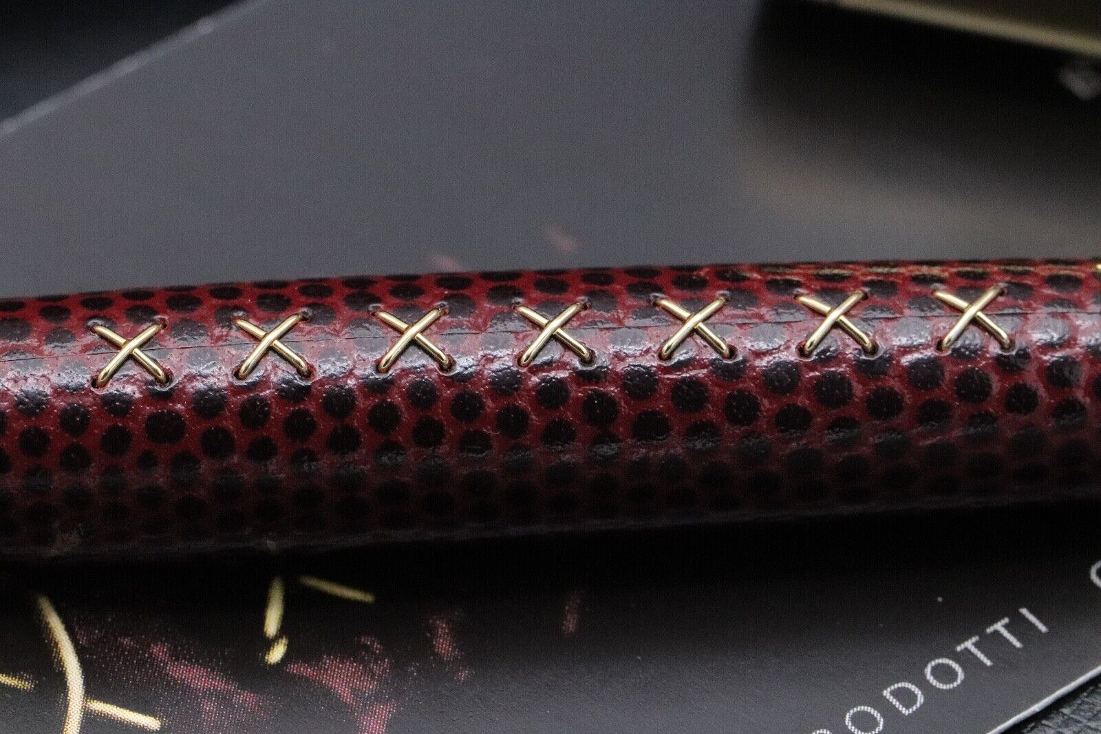 Montblanc Boheme Jewels Rhodolite Leather Rollerball / Fineliner Pen image 3