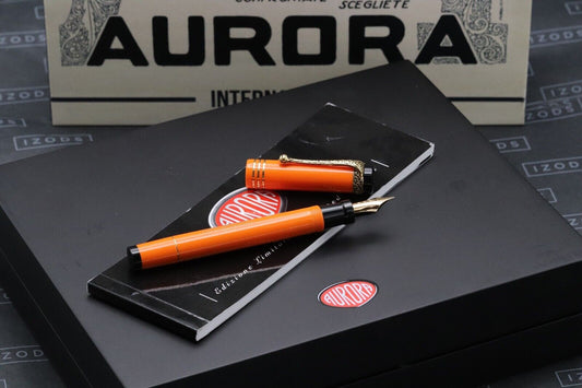 Aurora Internazionale Orange Limited Edition Fountain Pen - Medium Nib image 0