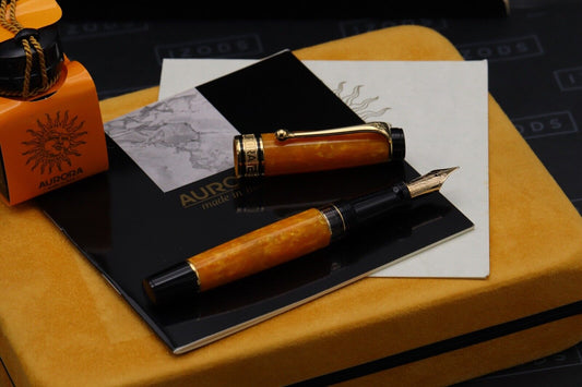 Aurora Optima Sole Limited Edition Fountain Pen - NEVER INKED image 1
