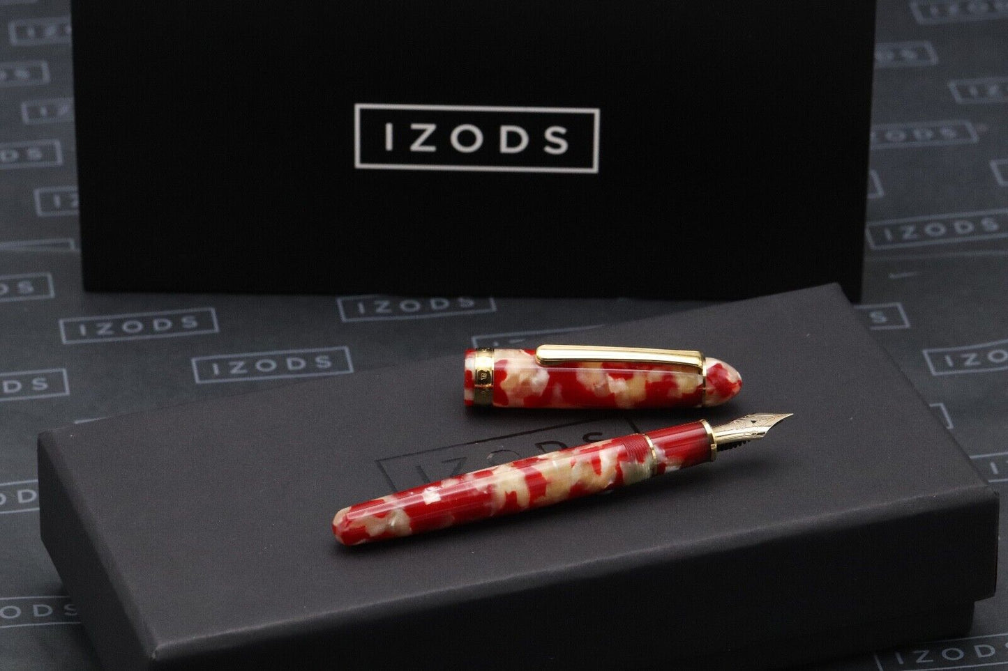 Nakaya Koi Goldfish Celluloid Fountain Pen - 14k Fine Nib image 0