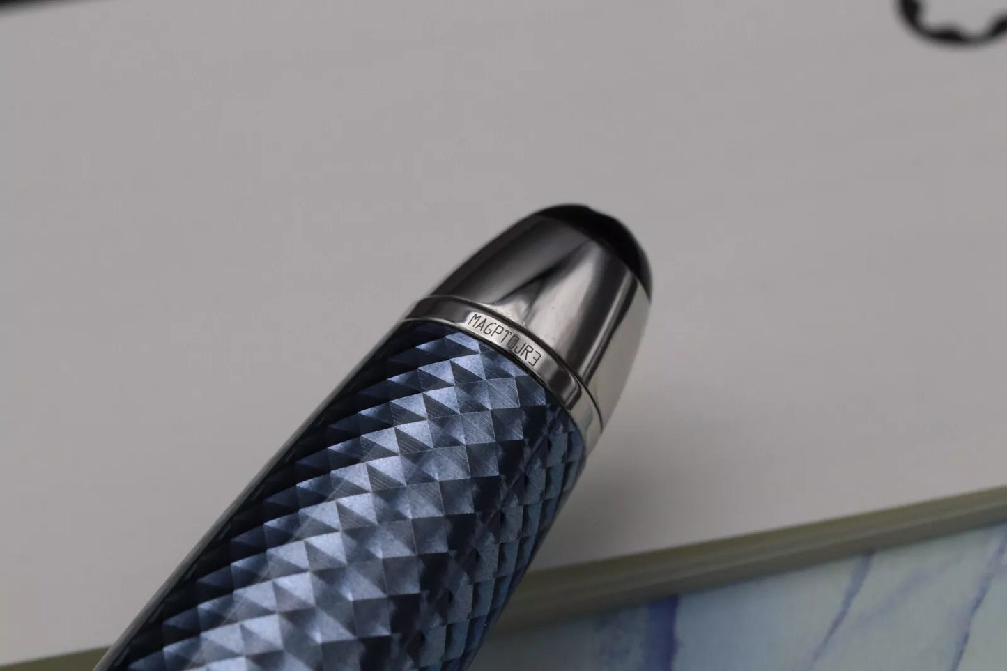 Montblanc Meisterstuck 146 LeGrand Glacier Solitaire Fountain Pen image 6