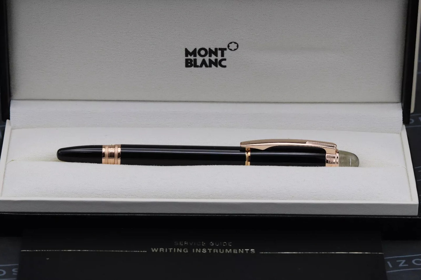 Montblanc Starwalker Red Gold Resin Rollerball / Fineliner Pen - UNUSED image 2