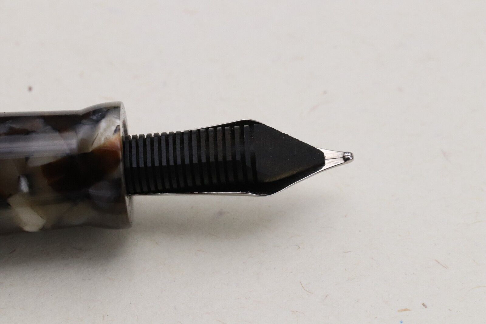 Delta Indigenous People Maasai Silver LE1880 Fountain Pen - UNUSED - Broad Nib image 4