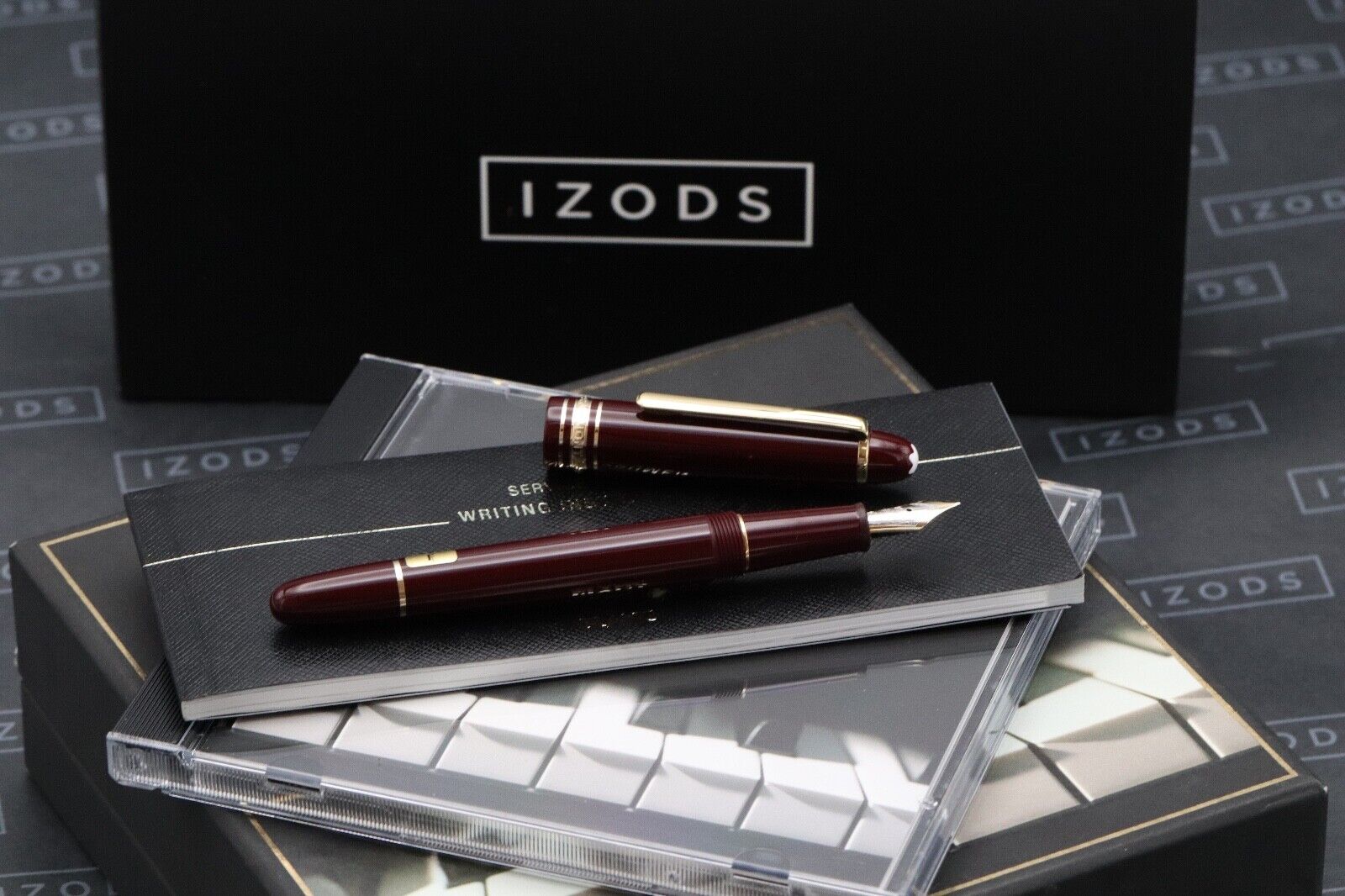 Montblanc Meisterstuck 145 Classique Bordeaux Fountain Pen - UNUSED - Fine Nib image 0