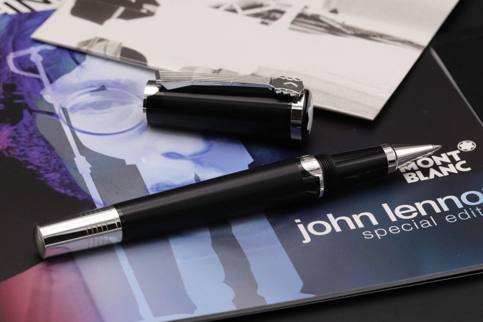 Montblanc Donation Series John Lennon Special Edition Rollerball Pen - UNUSED image 1