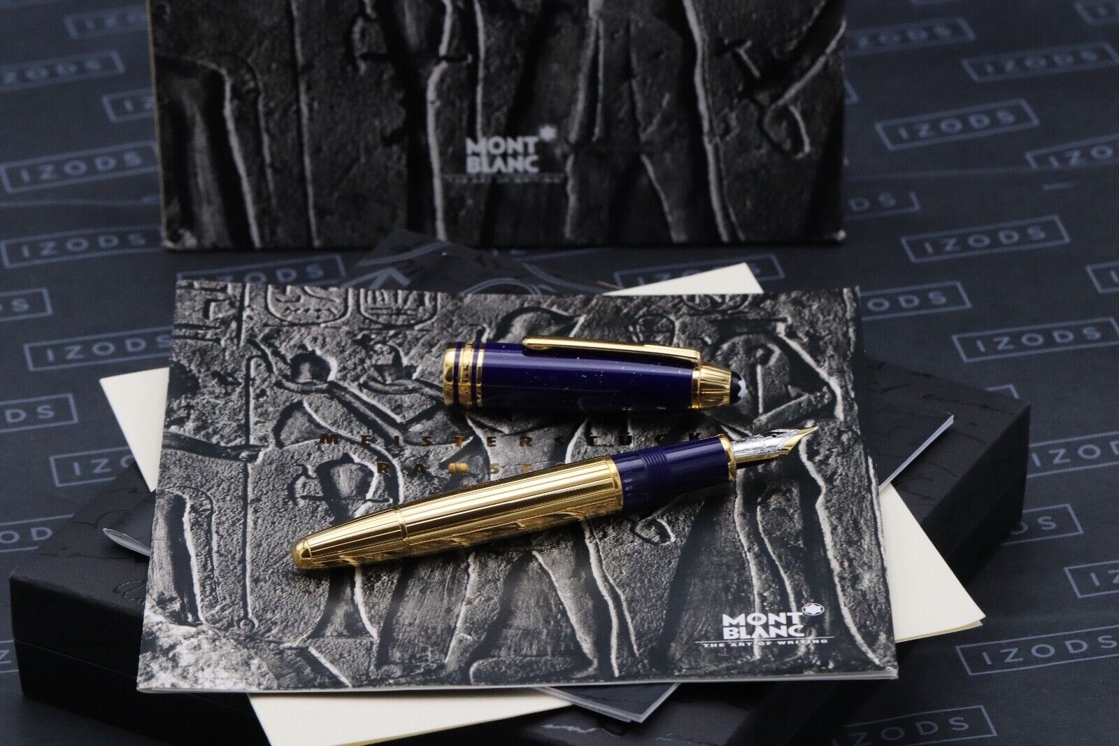 Montblanc Meisterstuck 146 LeGrand Ramses II Vermeil Fountain Pen image 0