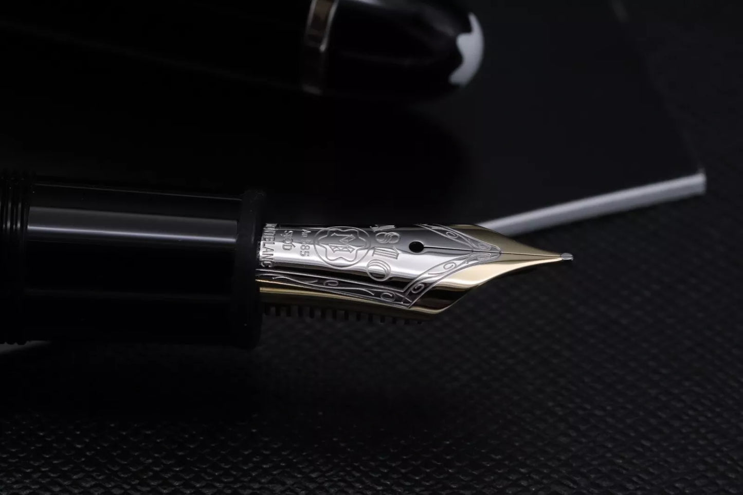 Montblanc Meisterstuck 146 LeGrand Platinum-Coated Fountain Pen - UNUSED - F Nib image 6