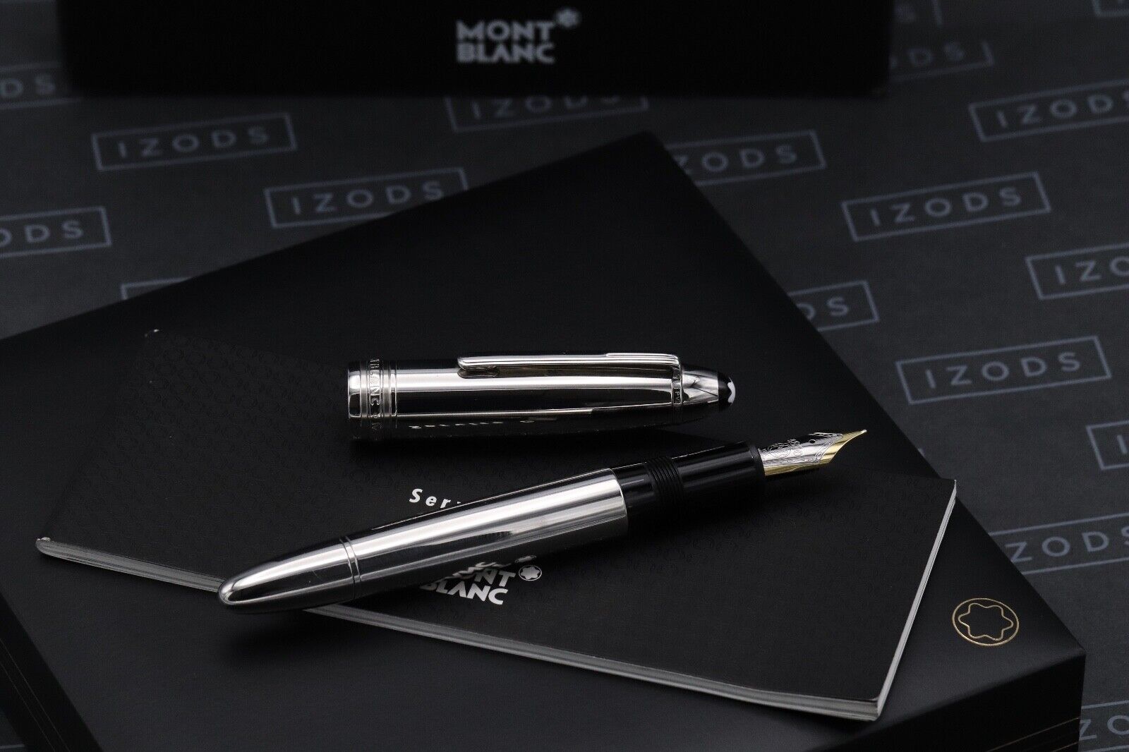 Montblanc Meisterstuck 146 LeGrand Steel Fountain Pen image 1