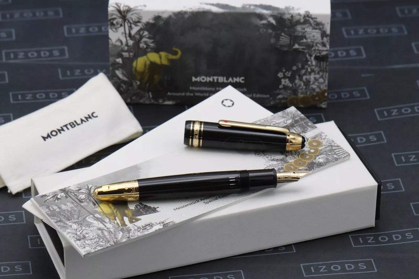 Montblanc Meisterstuck LeGrand Around The World in 80 Days Fountain Pen - UNUSED image 0