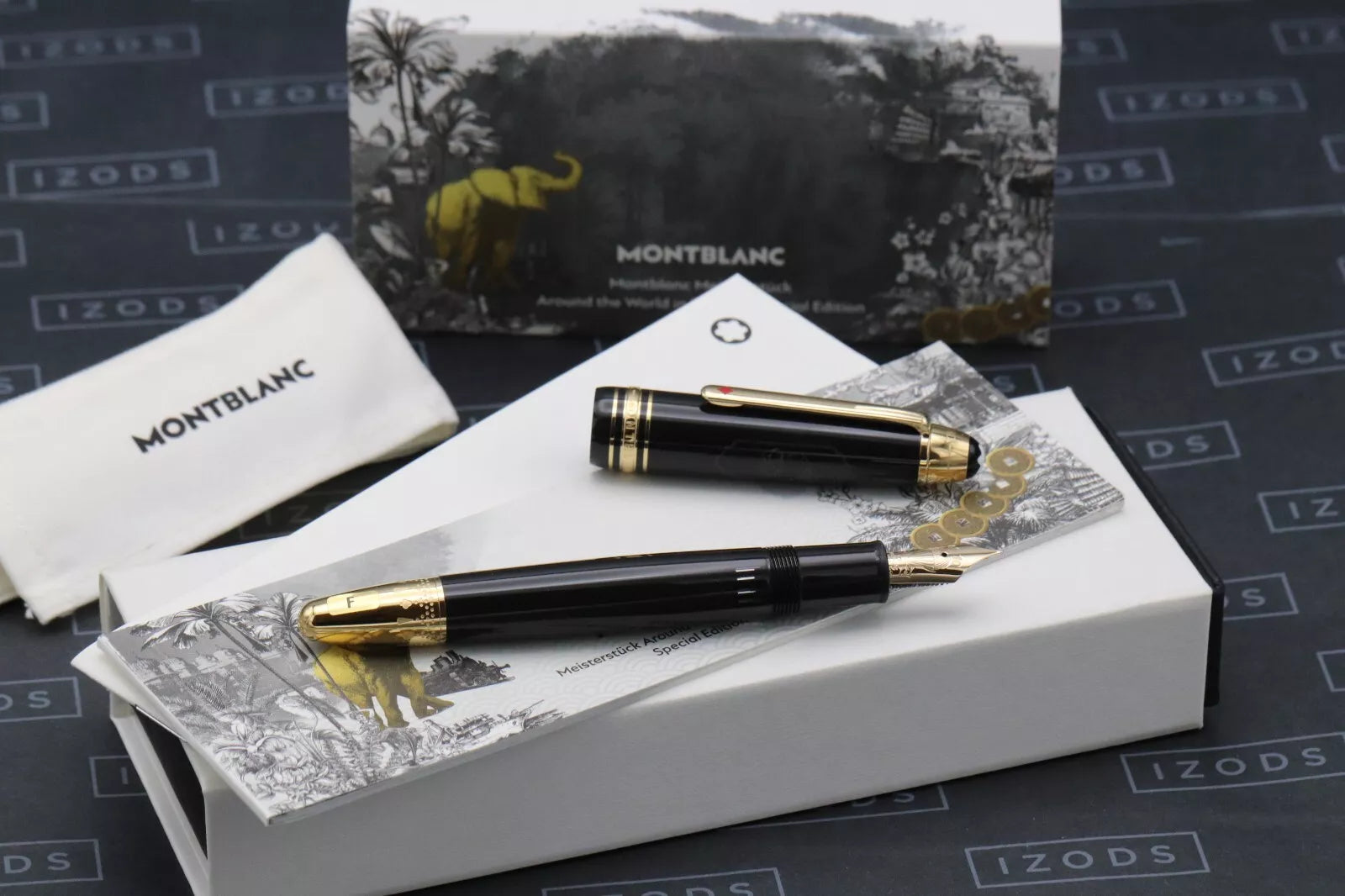 Montblanc Meisterstuck LeGrand Around The World in 80 Days Fountain Pen - UNUSED image 0