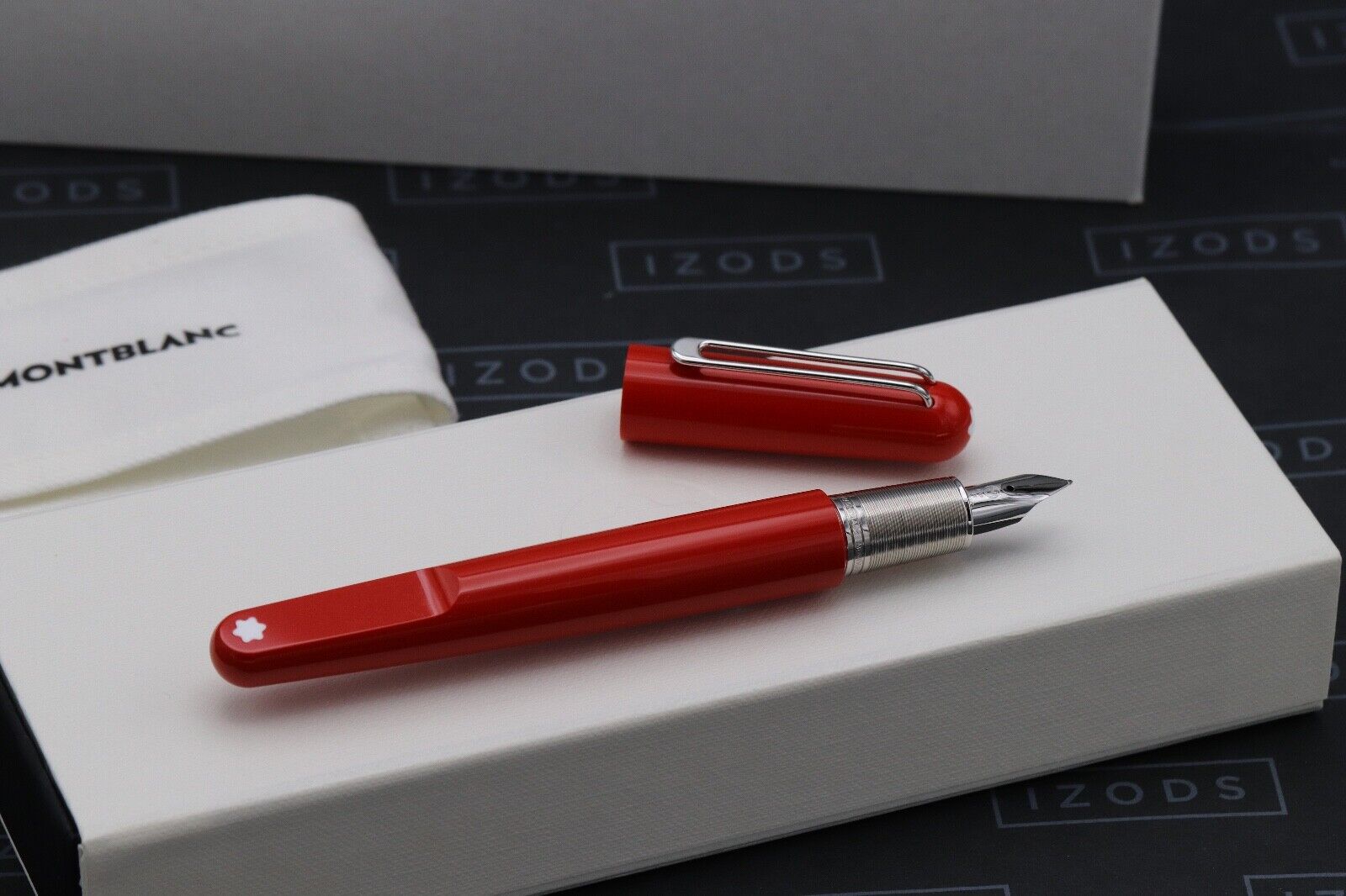Montblanc M Marc Newson RED Fountain Pen - UNUSED image 1